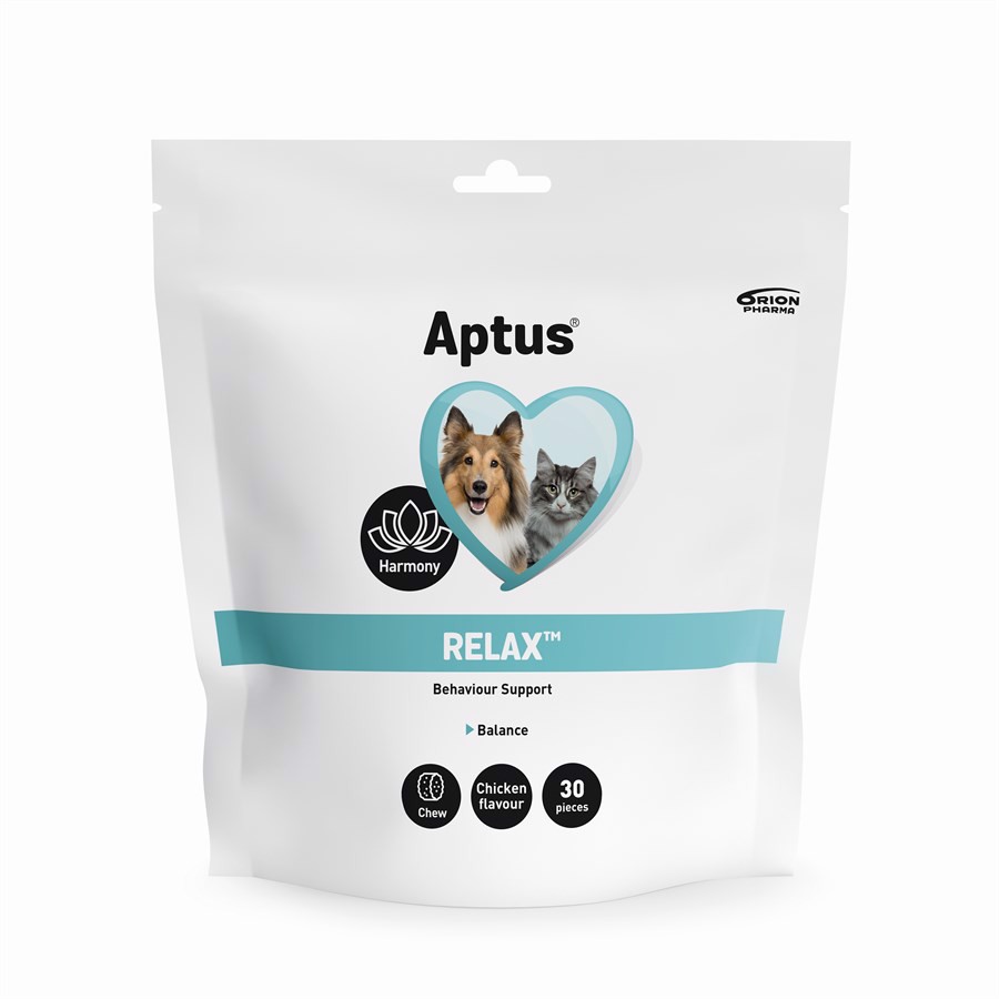 Billede af Aptus Relax Tyggetabletter, 30 stk hos Hundefoder.dk