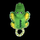 KONG Cozie Tuggz Alligator, Medium/Large