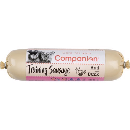 Companion Training Sausage, Duck, 100g