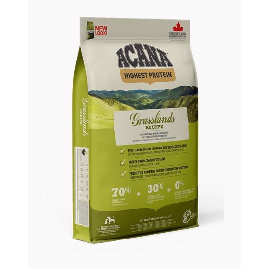 Billede af Acana Grasslands Recipe hundefoder, 11.4 kg