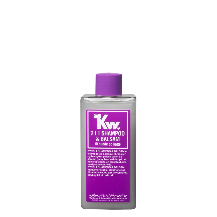 Billede af KW 2 i 1 shampoo & balsam, 200ml hos Hundefoder.dk