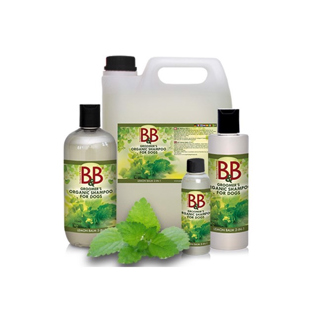 Billede af B&B Shampoo m/2I1 melisse, 250 ml hos Hundefoder.dk