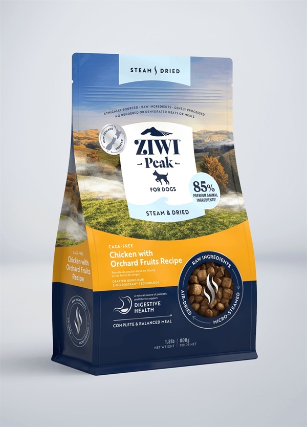 Ziwipeak Dog Steam & Dried Chicken 800g