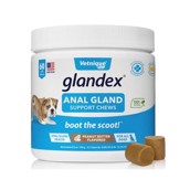 Glandex Soft Chew mod fyldte analkirtler hos hunde, 120 stk