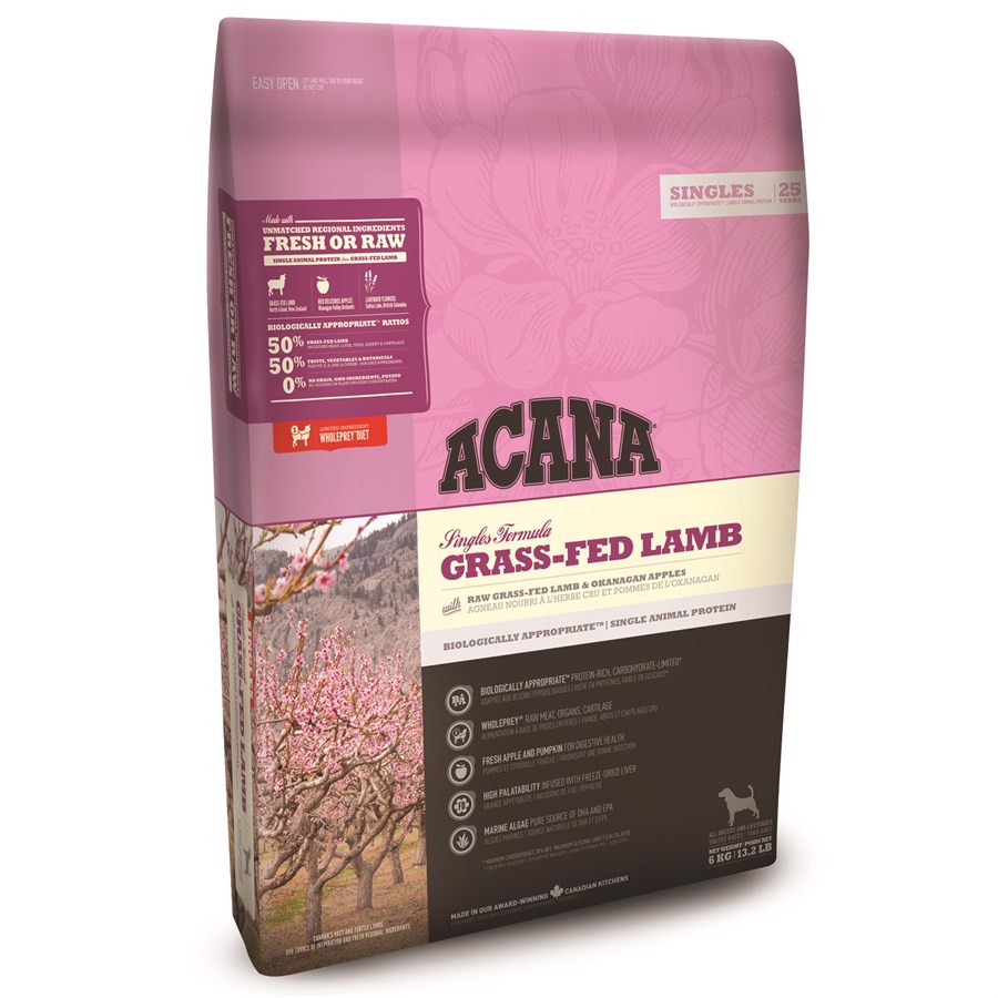 Billede af Acana Grass-Fed Lamb, 6 kg hos Hundefoder.dk