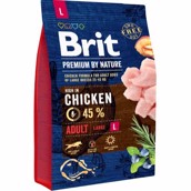 Brit Premium By Nature Chicken Adult Large Breed, 15 kg