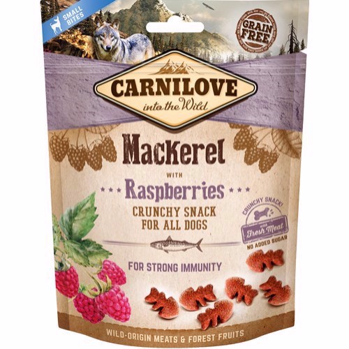 Billede af Carnilove Crunchy Snack Makrel, 200g hos Hundefoder.dk