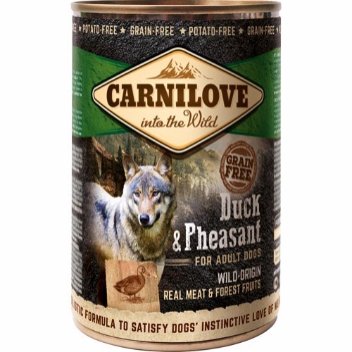 Billede af Carnilove dåsemad Duck & Pheasant, 400g hos Hundefoder.dk