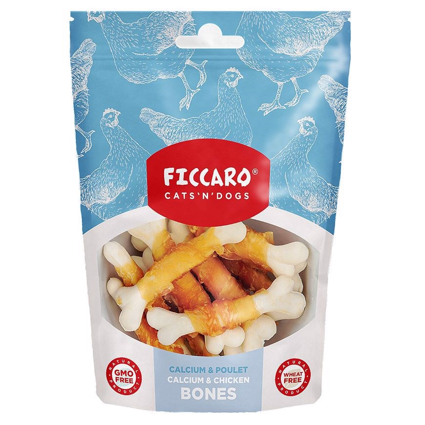 Ficcaro Calcium And Chicken Bones 100g
