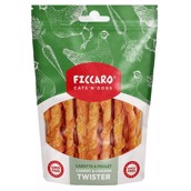 FICCARO Carrot & Chicken Twister, 100g