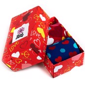 Good Mood adult socks - FULL OF LOVE GIFT BOX, 2 pairs, size 43-46