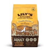 Lilys Kitchen tørfoder Adult Chicken & Duck, 7 kg