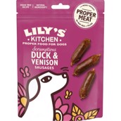 Lilys Kitchen Sausages Duck & Venison