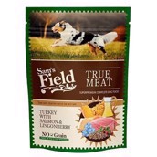 Sams Field True Meat Turkey & Salmon pouch, 260g