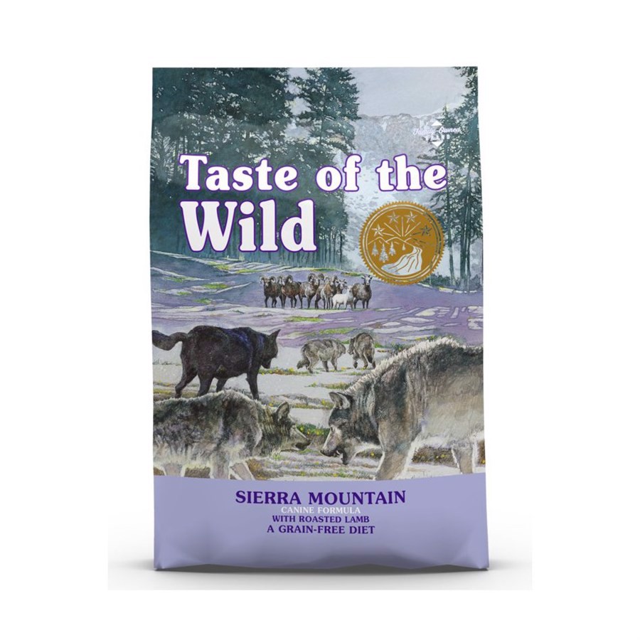 Se Taste Of The Wild Adult Sierra Mountain, 2 kg hos Hundefoder.dk