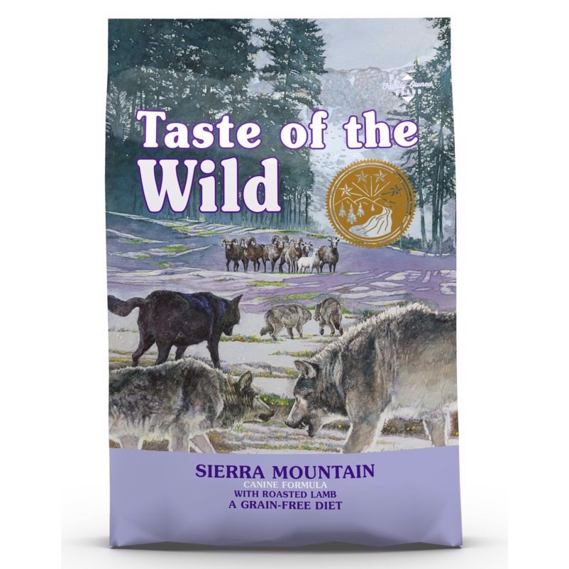 Se Taste Of The Wild Adult Sierra Mountain, 12.2 kg hos Hundefoder.dk