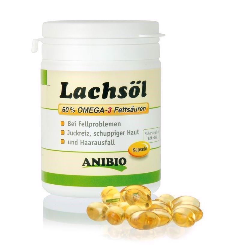 Anibio Lakseolie Kapsler 180 Stk