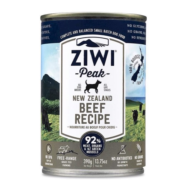 Ziwipeak Dåsemad Beef 390g