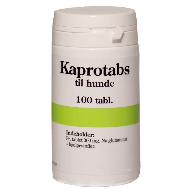 Kaprotabs, 100 tabl. - til hunde som spiser afføring