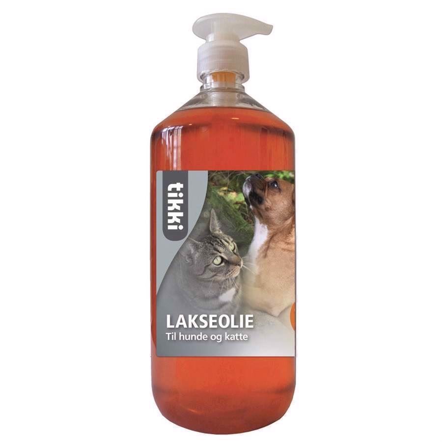 Billede af Tikki lakseolie, 1 liter hos Hundefoder.dk