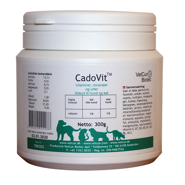 CadoVit barf tilskud, 130 gr.