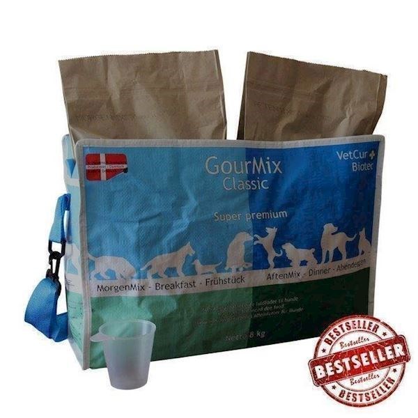 Billede af GourMix Classic i taske, 8 kg hos Hundefoder.dk