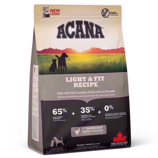 Billede af Acana Light And Fit Recipe, 2 kg