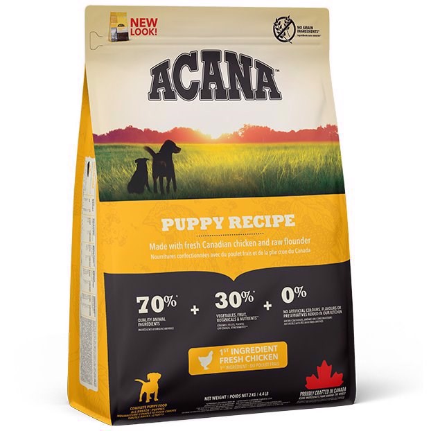 Se Acana Puppy Recipe, 2 kg hos Hundefoder.dk