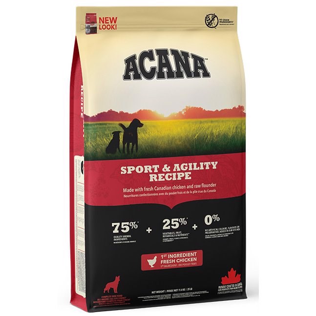 Billede af Acana Sport & Agility Recipe, 11.4 kg hos Hundefoder.dk