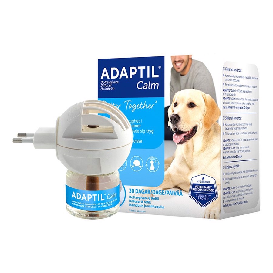 Billede af Adaptil Calm Home Diffusor inkl. 48ml flaske hos Hundefoder.dk