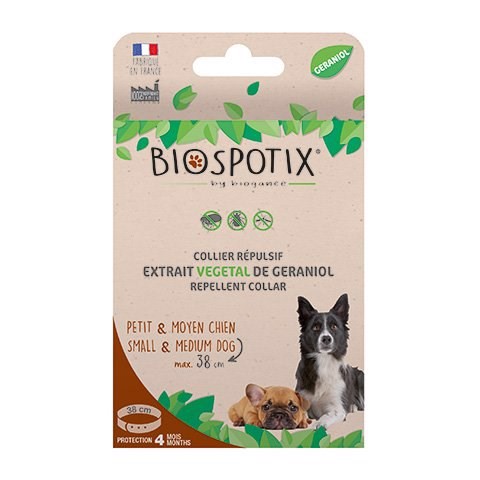 Billede af Biospotix loppehalsbånd hund, small