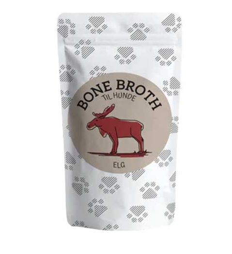Bone Broth knogle fond med Elg, 100 ml