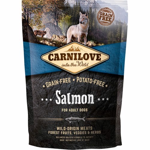 Billede af Carnilove Adult Salmon, 1.5 kg hos Hundefoder.dk