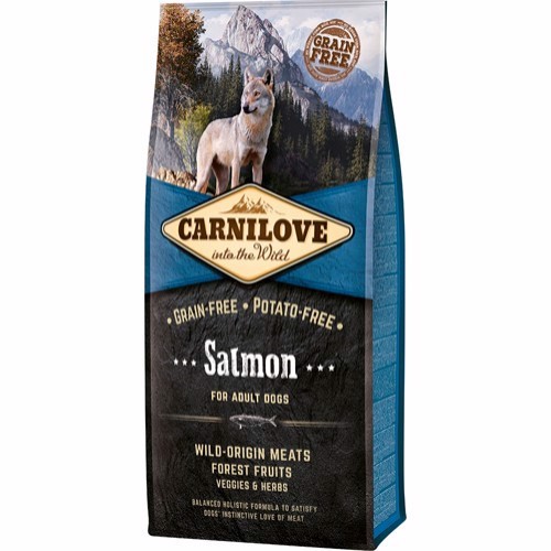 Billede af Carnilove Adult Salmon, 12 kg hos Hundefoder.dk