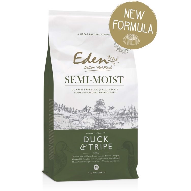 Billede af Eden Semi Moist Duck & Tribe, 10 kg