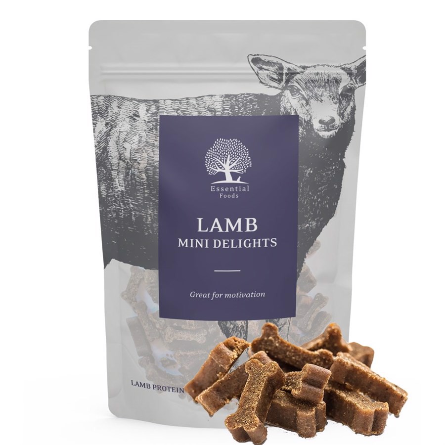 Billede af Essential Lamb Mini Delights, 100 gr hos Hundefoder.dk