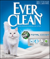 Ever Clean Total Cover kattegrus, 10 liter