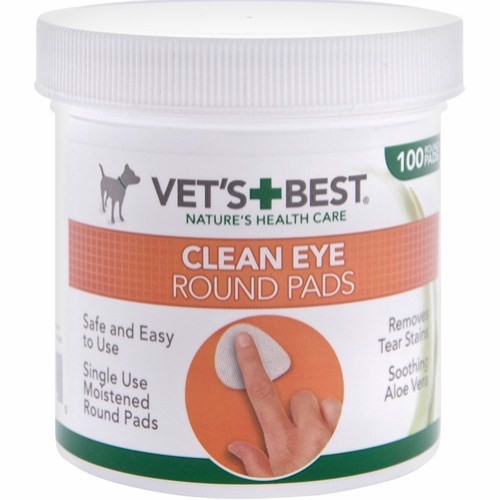 Billede af Vets Best Clean eye Vatrondeller, 100 stk hos Hundefoder.dk