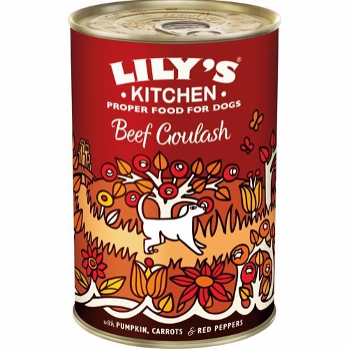 Billede af Lilys Kitchen dåsemad Beef Goulash, 400g hos Hundefoder.dk