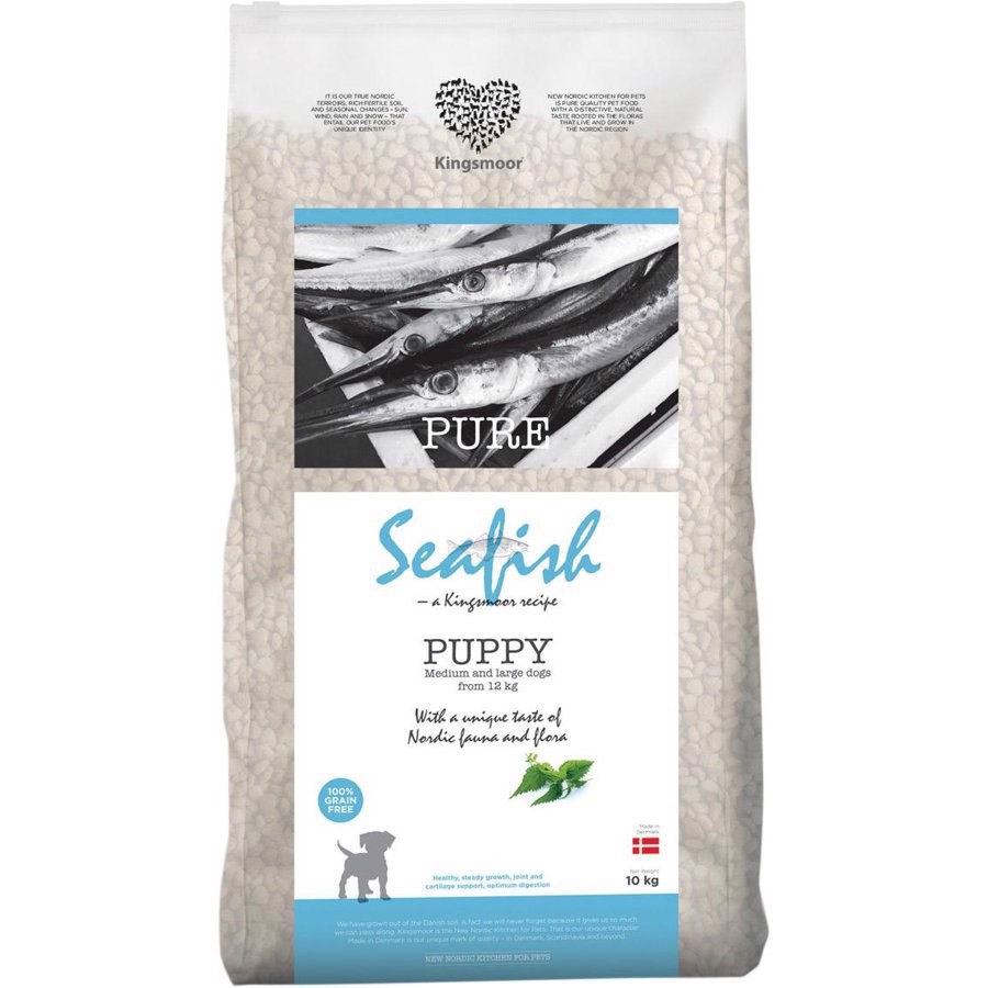 Kingsmoor Pure Puppy Seafish, 10 kg