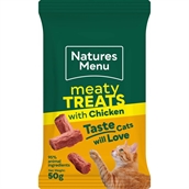 Natures Menu Cat Treats, Chicken, 50g