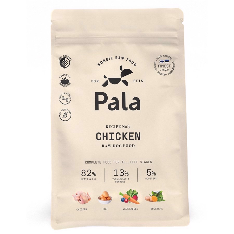 Billede af Pala Raw Dog Food Chicken, 1 kg