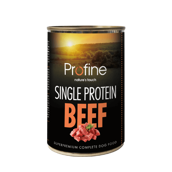 Profine Single Protein Beef dåsemad, 400g