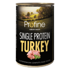 Profine Single Protein Turkey dåsemad, 400g
