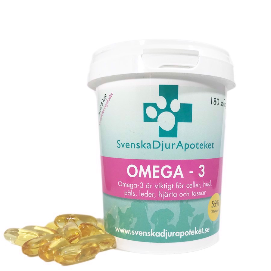 Billede af Svenska Djurapoteket Omega 3 softgel