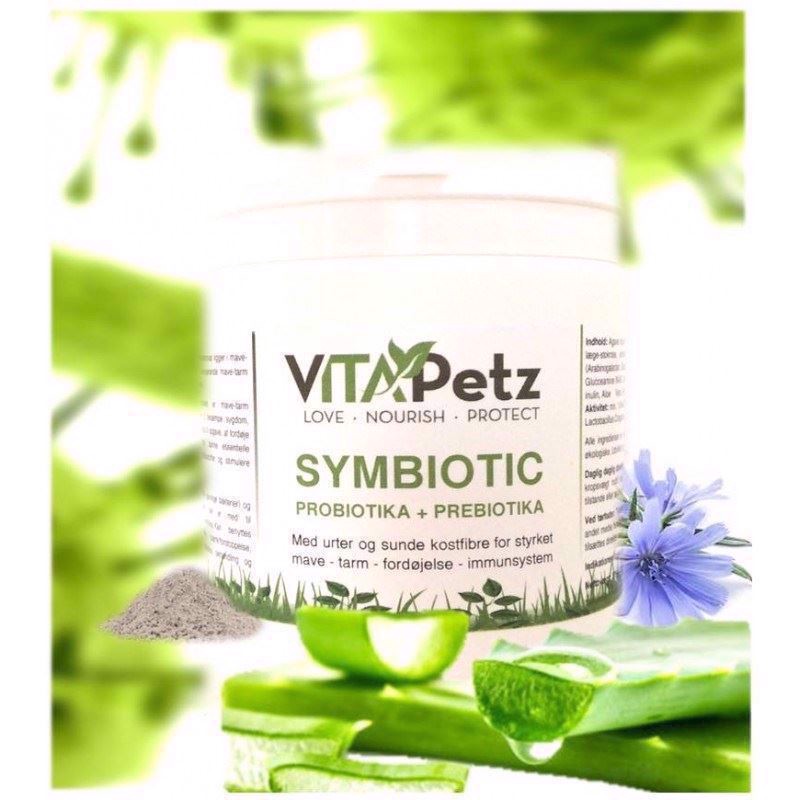 Se VitaPetz Symbiotic, 375g hos Hundefoder.dk