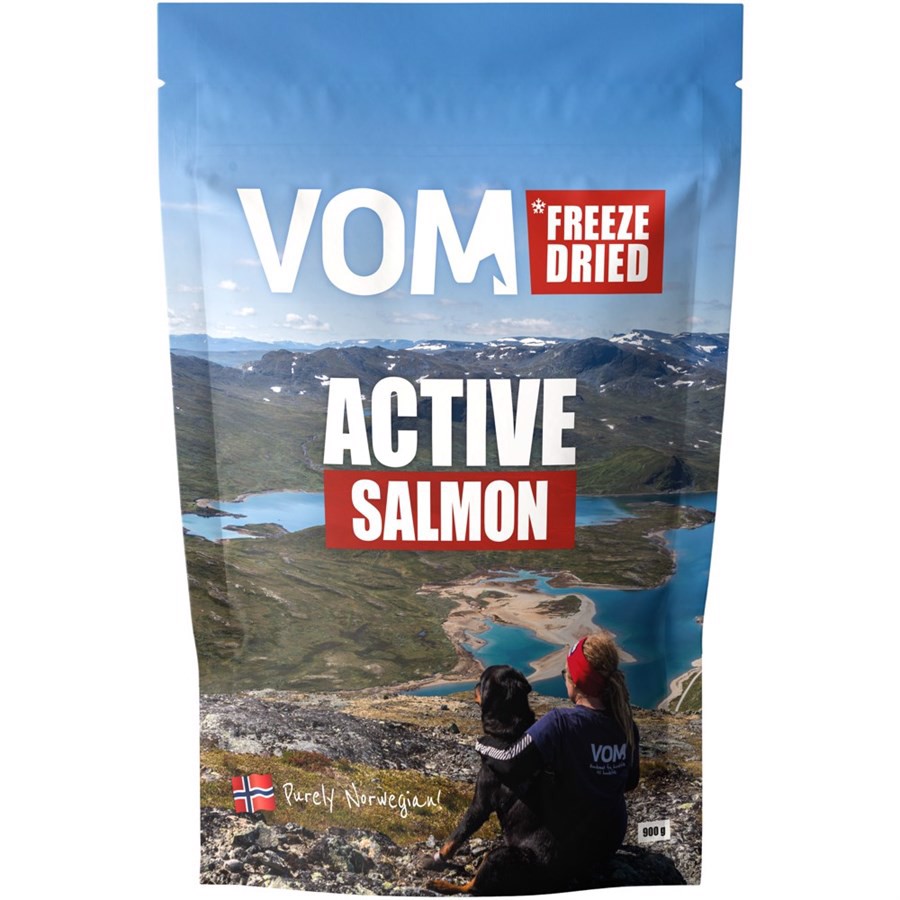 Vom Frysetørret laks, 900g