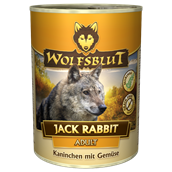 WolfsBlut Jack Rabbit Adult dåsemad, 395g