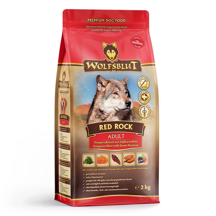 Billede af WolfsBlut Red Rock Adult hundefoder, 2 kg