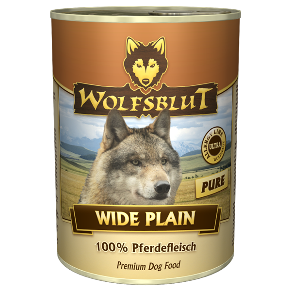 Billede af WolfsBlut Wide Plain Pure Adult dåsemad, 395g